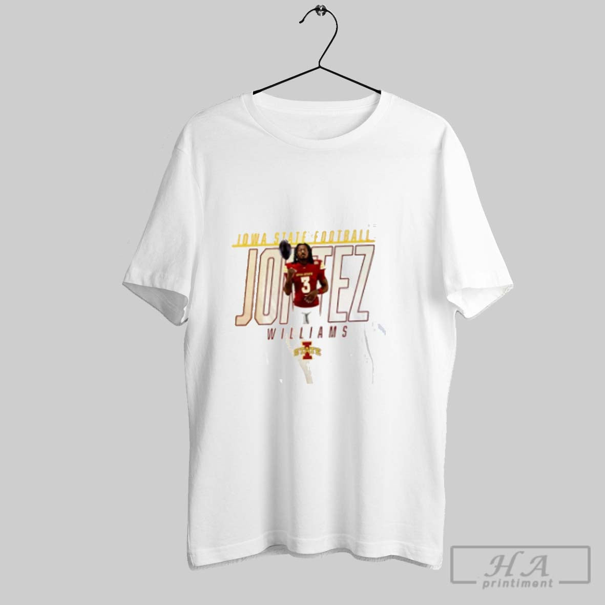 Official Jontez Williams Iowa State Cyclones Illustrated