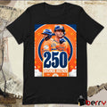 Jose Altuve Houston Astros MLB 250th Career Home Run And 250 Stolen Bases Number 27 Poster t-shirt