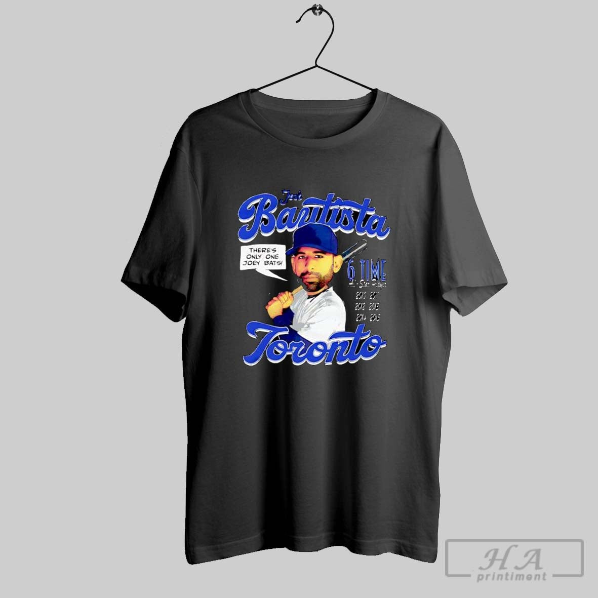 Official Jose Bautista Toronto Comic 6 Time