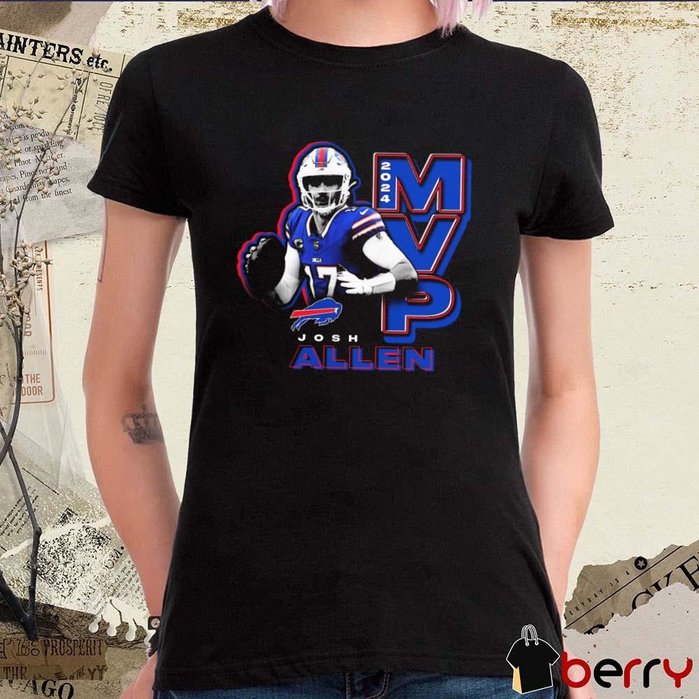 Josh Allen Buffalo Bills Football 2024 MVP NFL Honors awards Graphic t-shirt