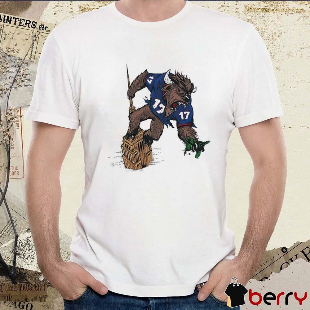 Josh Allen Buffalo Bills beats New York Jets on the top Empire State Building t-shirt