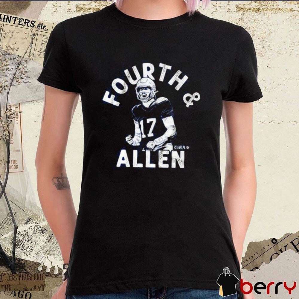 Josh Allen Fourth And Allen Buffalo Bills NFL t-shirt