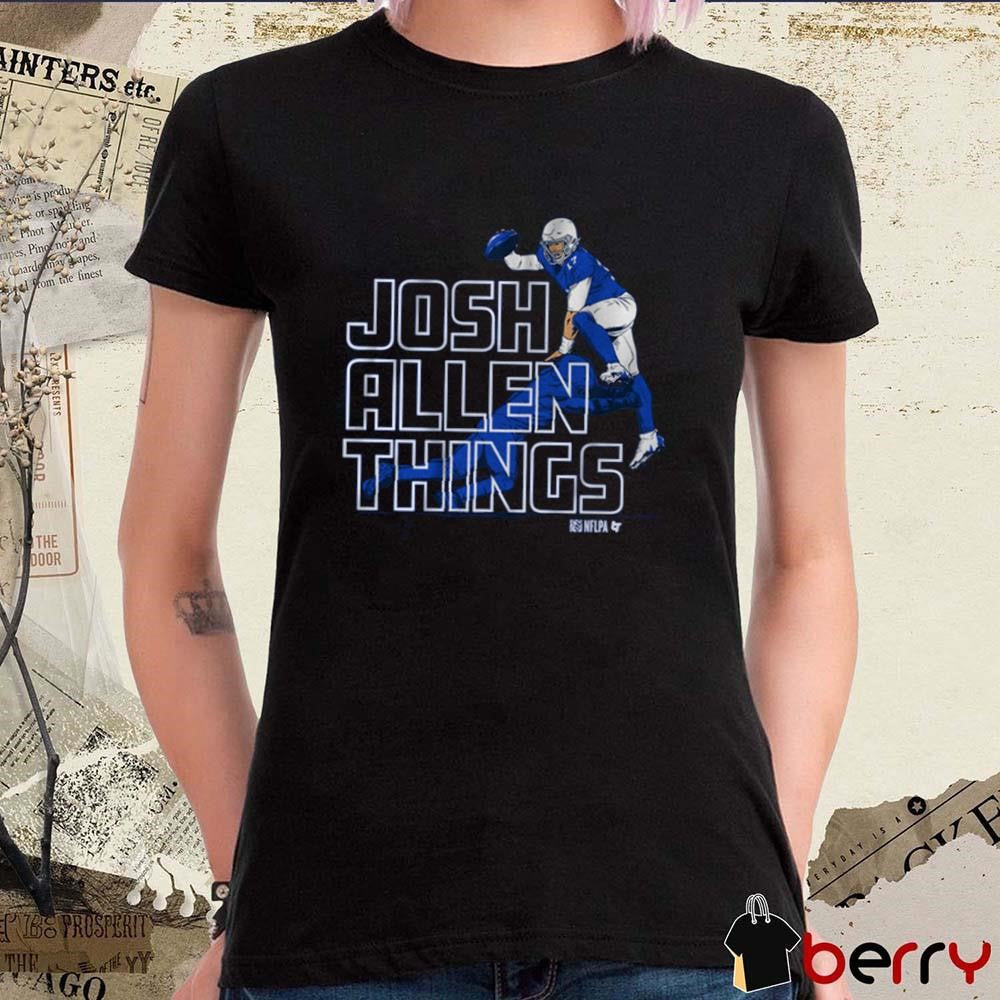 Josh Allen Things Buffalo Bills NFL t-shirt