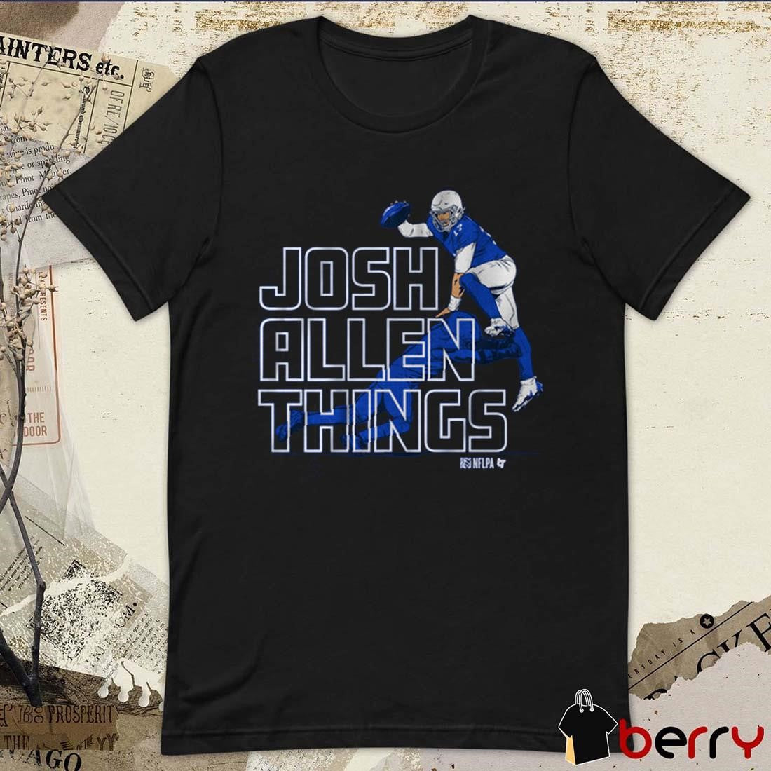 Josh Allen Things Buffalo Bills NFL t-shirt