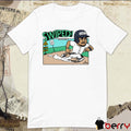 Josh Naylor Swiped Cleveland Guardians Baseball Player Cartoon t-shirt