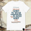 Joshua Boydston Oklahoma City Playoff I’m Bad With Money This Is My Shirt To Wear Underneath My Playoff t-shirt