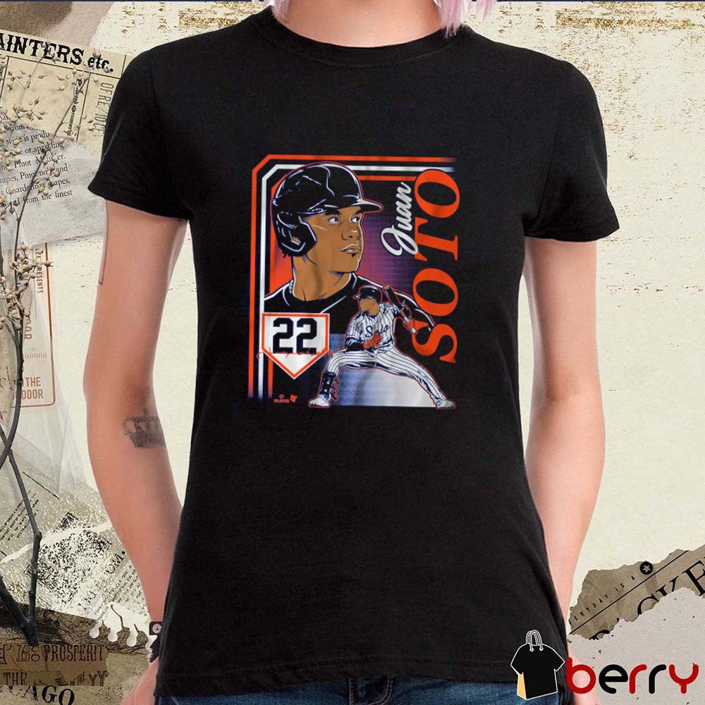 Juan Soto 22 Collage Frame New York Mets MLB Signature t-shirt