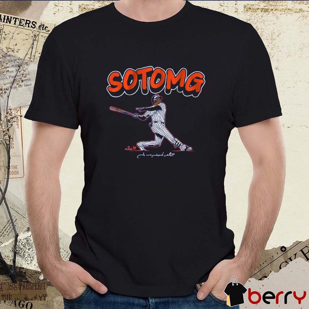 Juan Soto SotOMG New York Mets MLB Baseball 2025 Signature Painting t-shirt