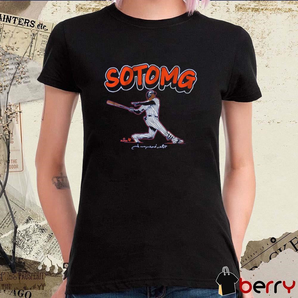 Juan Soto SotOMG New York Mets MLB Baseball 2025 Signature Painting t-shirt