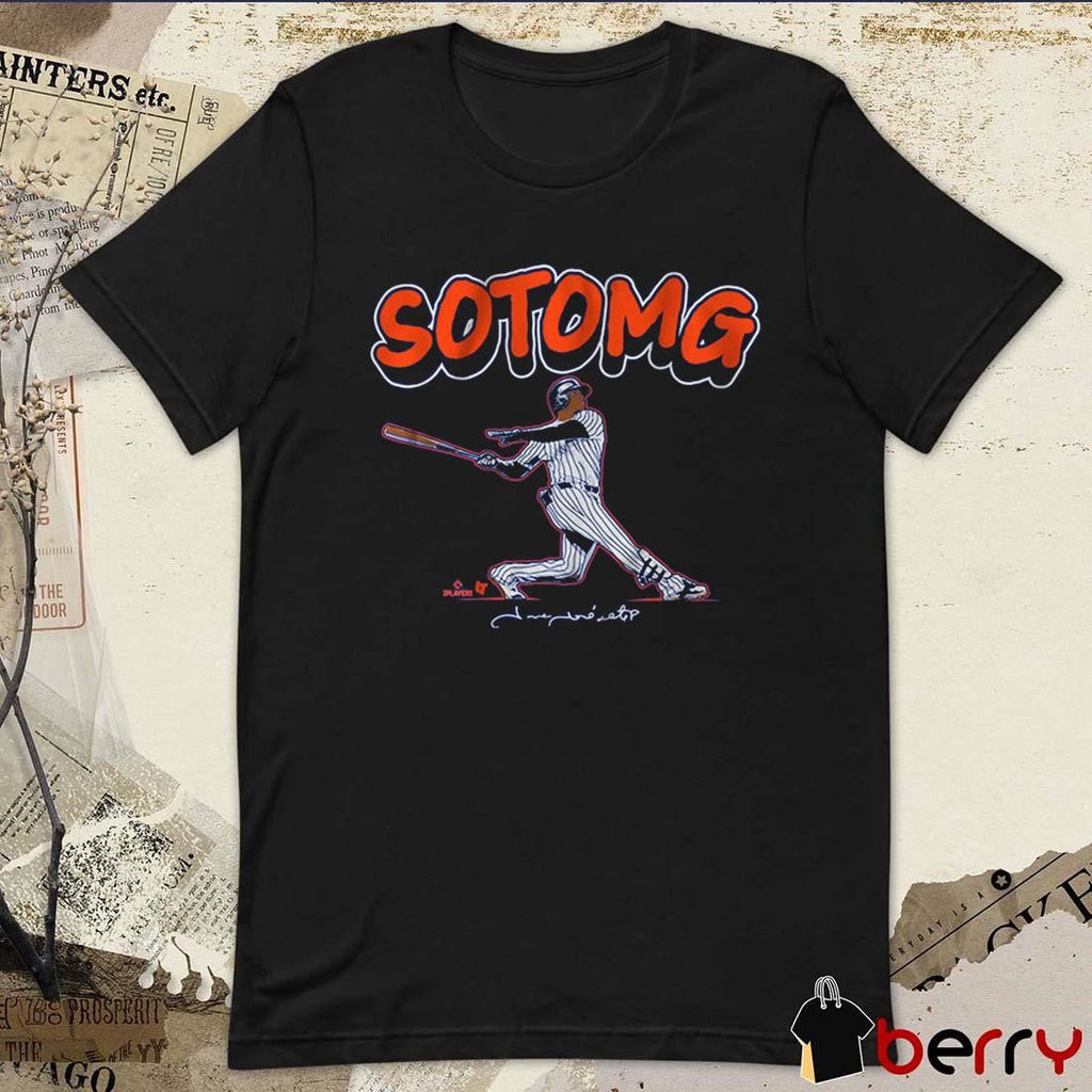 Juan Soto SotOMG New York Mets MLB Baseball 2025 Signature Painting t-shirt