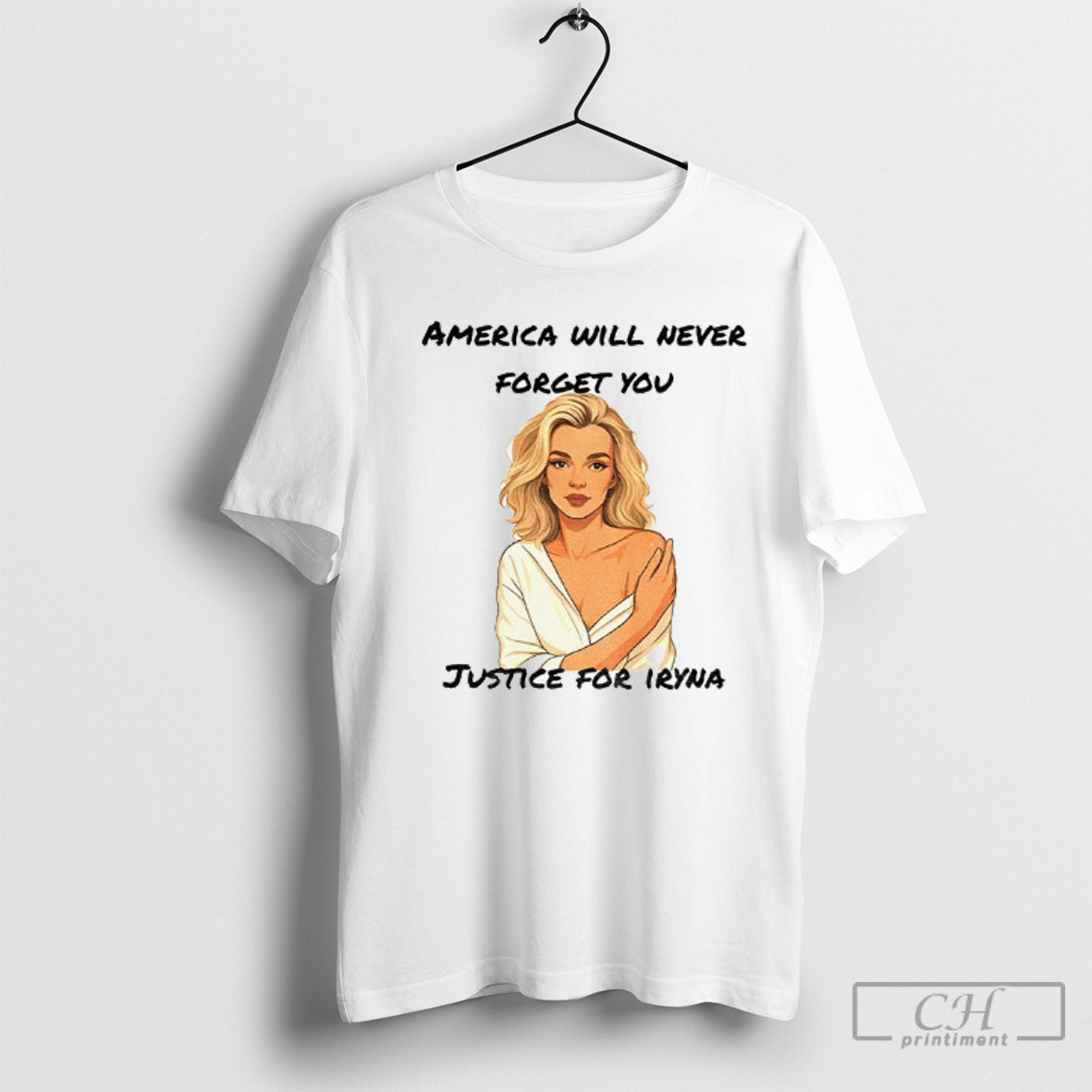 Official Justice For Iryna Zarutska America Will Never Forget You Shirt
