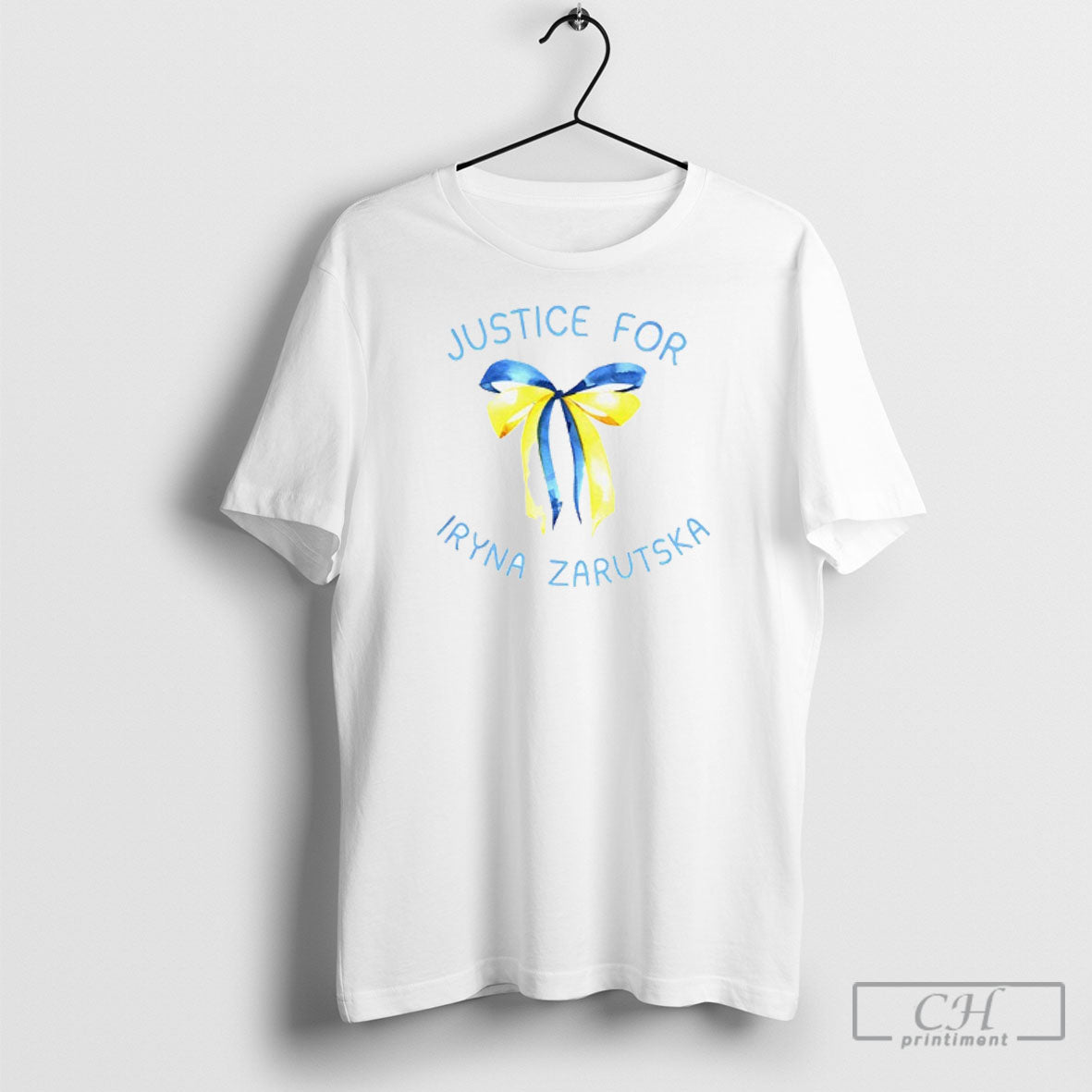 Official Justice For Iryna Zarutska Ukrainian Refugee Shirt