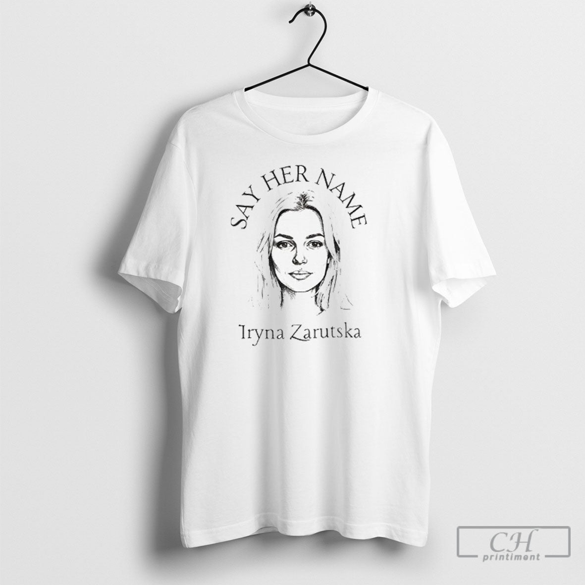Official Justice For Iryna Say Her Name Iryna Zarutska Political Shirt