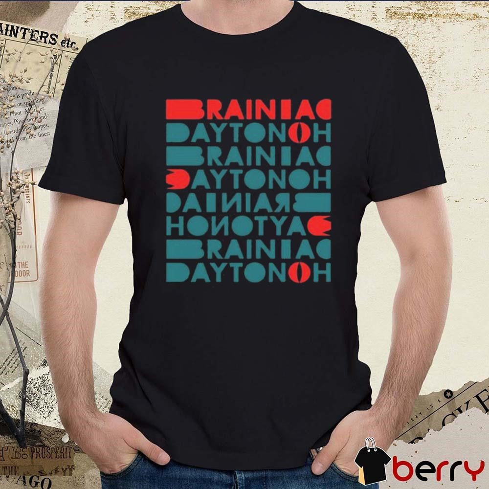Justin Pierre Wearing Brainiac Daytonoh Brainiac Daytonoh t-shirt