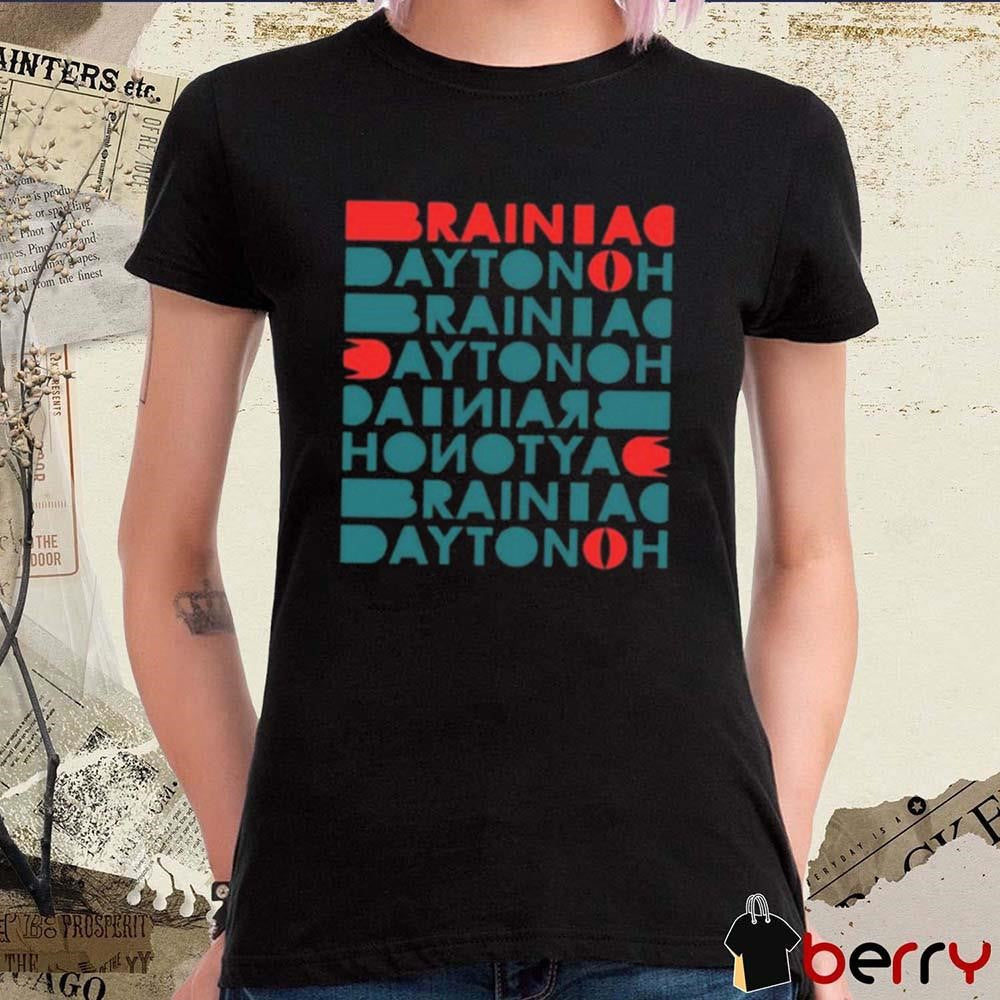 Justin Pierre Wearing Brainiac Daytonoh Brainiac Daytonoh t-shirt