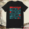 Justin Pierre Wearing Brainiac Daytonoh Brainiac Daytonoh t-shirt