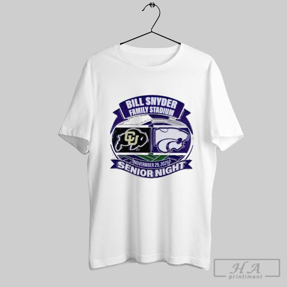 Official K State Wildcats Vs Colorado Buffaloes 2025 Game Day Senior Night