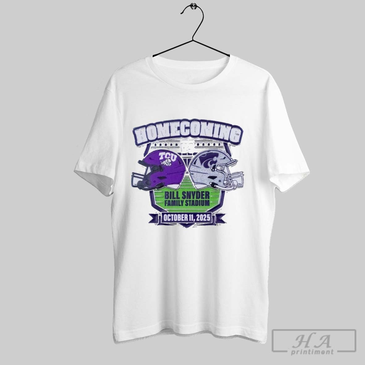 Official K State Wildcats Vs Tcu Horned Frogs 2025 Game Day Homecoming