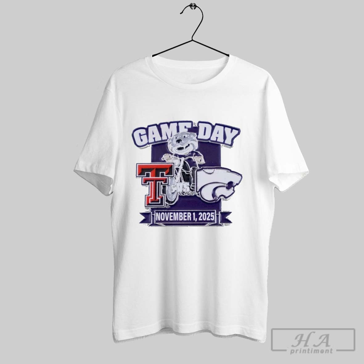 Official K State Wildcats Vs Texas Tech Red Raiders 2025 Game Day Football