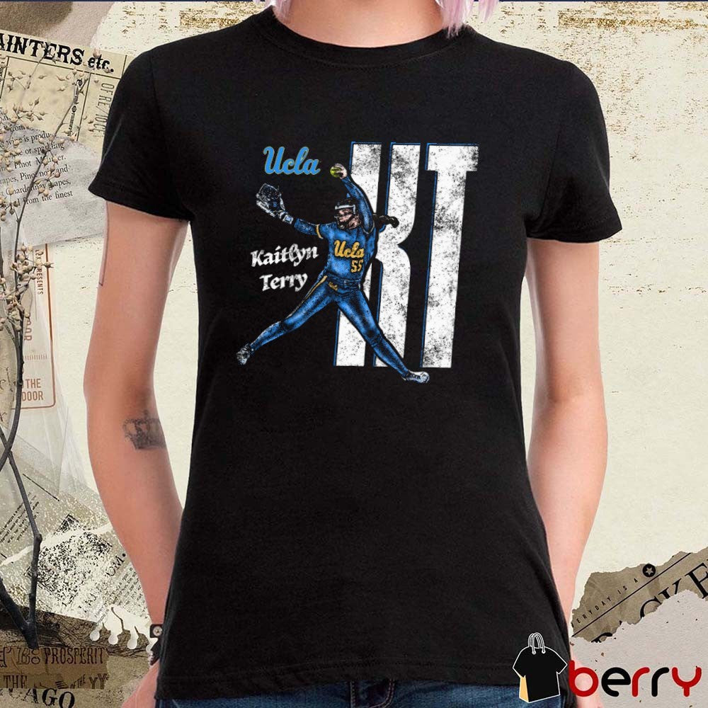 Kaitlyn Terry KT UCLA Bruins Baseball 2025 NCAA Big Ten Conference Vintage t-shirt