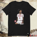 Kaleb Stewart South Dakota Coyotes Signature Cartoon t-shirt