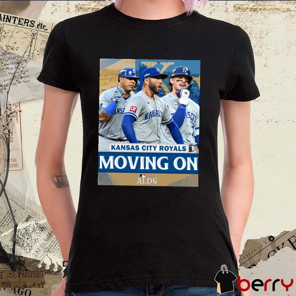 Kansas City Royals Moving On MLB ALDS Poster 2024 t-shirt