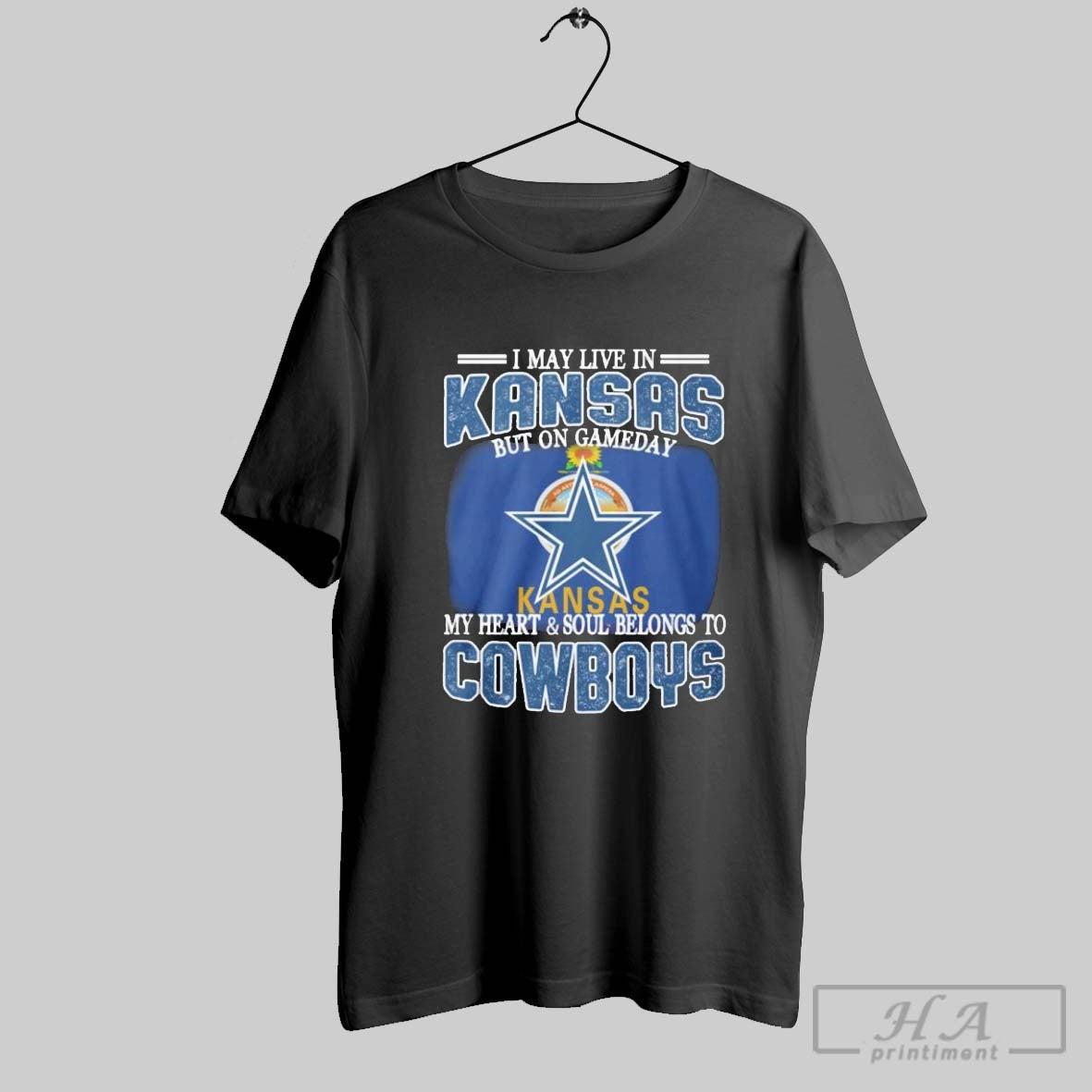 Official Kansas Cowboys Fans Gameday My Heart And Soul