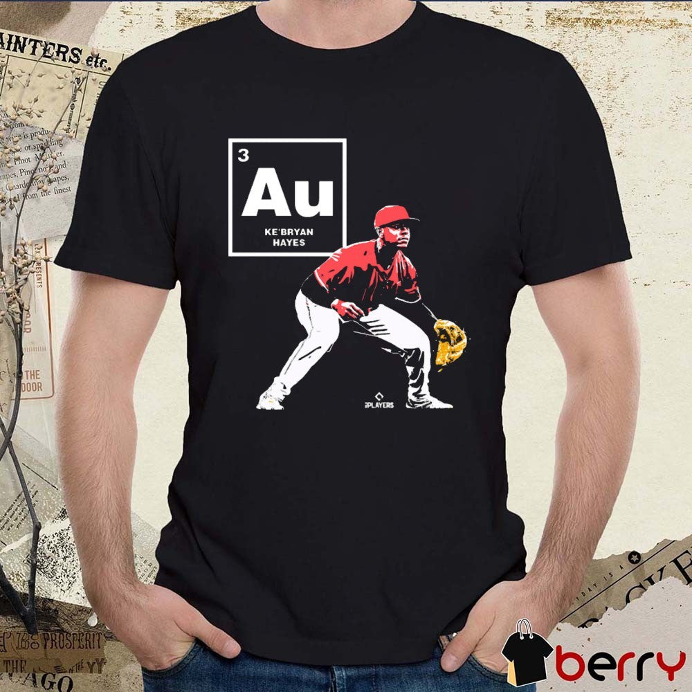 Ke’Bryan Hayes Gold Standard 3 Au Cincinnati Reds MLB Painting t-shirt