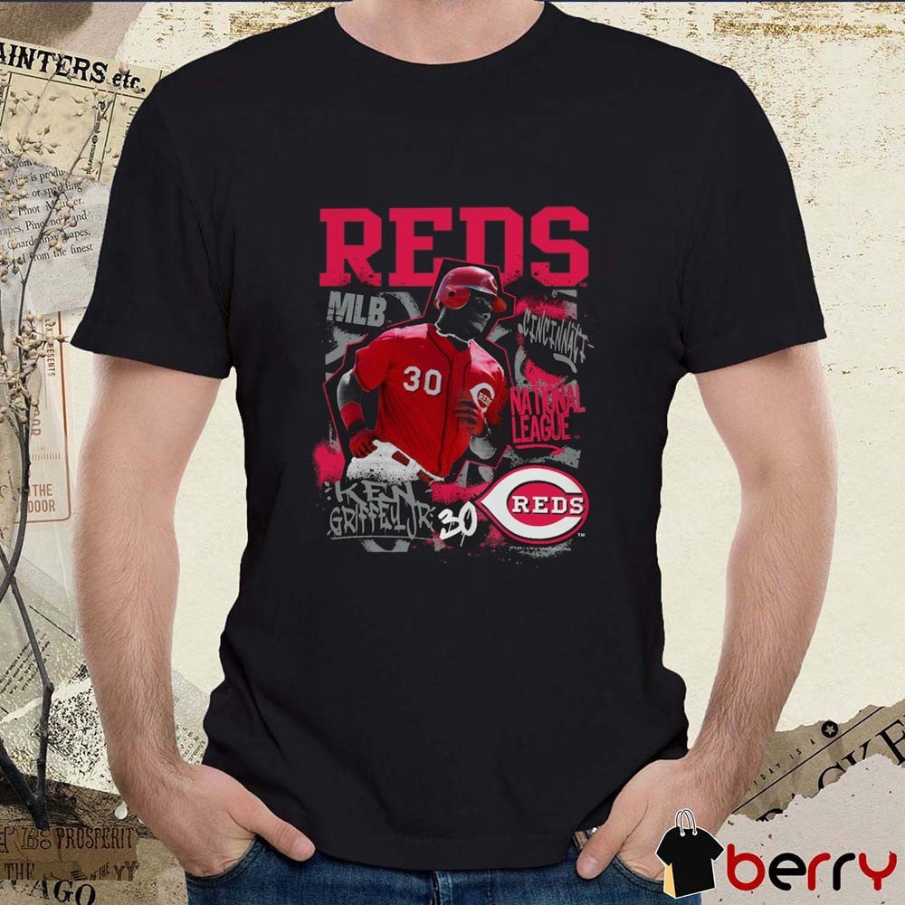 Ken Griffey Jr. Cincinnati Reds MLB Cooperstown Star National League Moment t-shirt