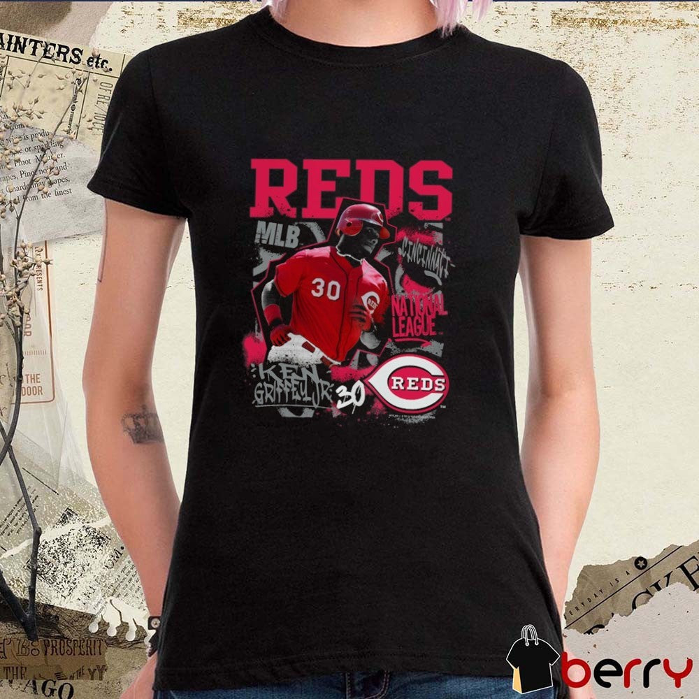 Ken Griffey Jr. Cincinnati Reds MLB Cooperstown Star National League Moment t-shirt
