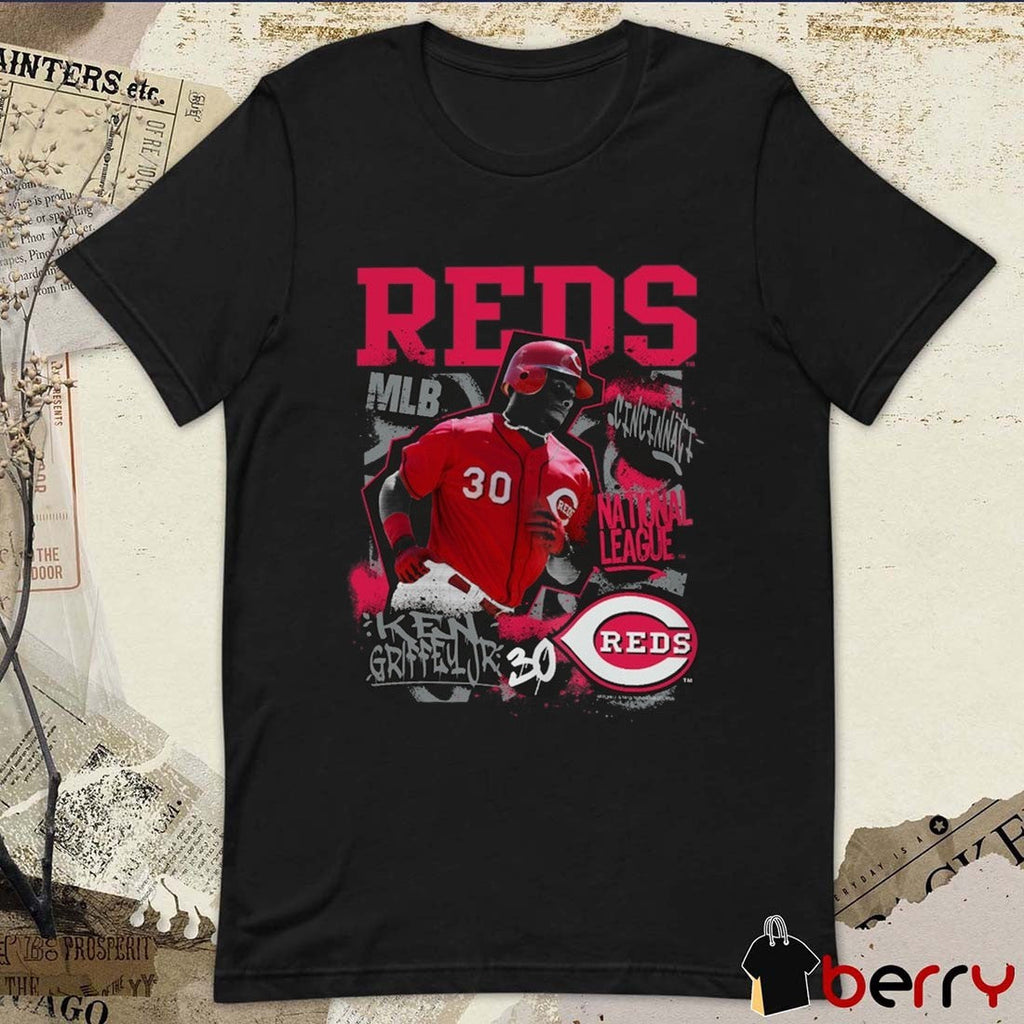 Ken Griffey Jr. Cincinnati Reds MLB Cooperstown Star National League Moment t-shirt