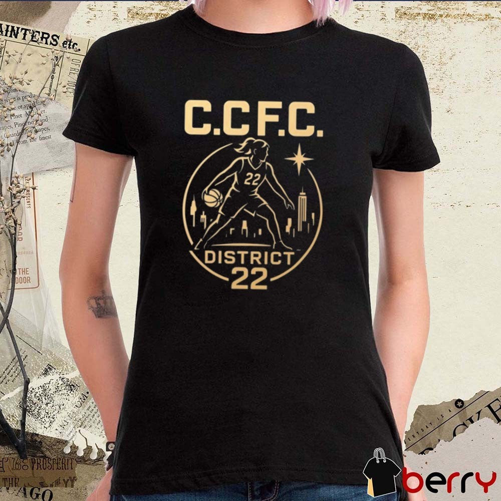 Ken Swift Ccfc District 22 Caitlin Clark Basketball t-shirt