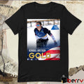 Kendall Gretsch Para Biathlon Women’s Sprint Pursuit Sitting Gold Medal Poster t-shirt
