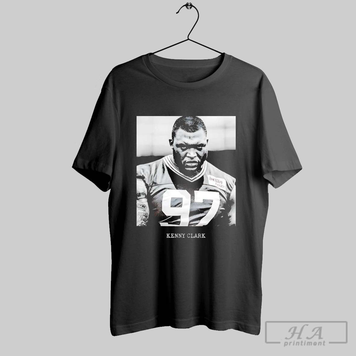 Official Kenny Clark Legend Portrait Packers