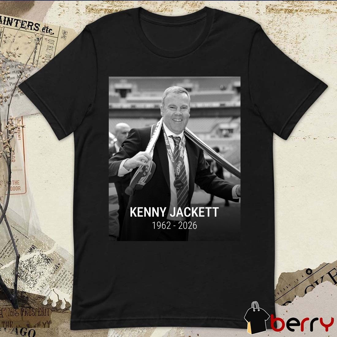 Kenny Jackett 1962 – 2026 Millwall Football Club Poster t-shirt