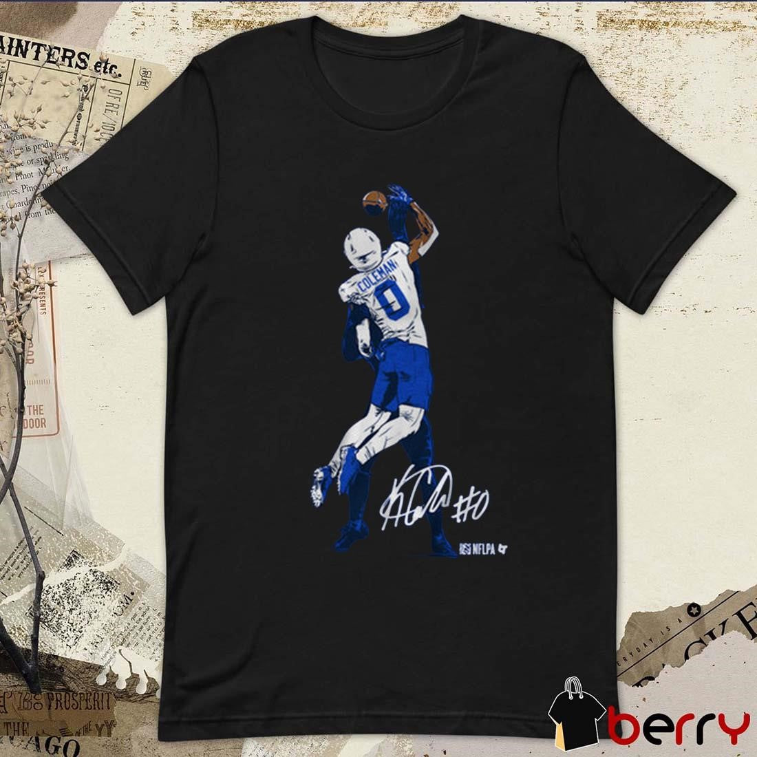 Keon Coleman One-Handed Catch Buffalo Bills NFL Signature t-shirt