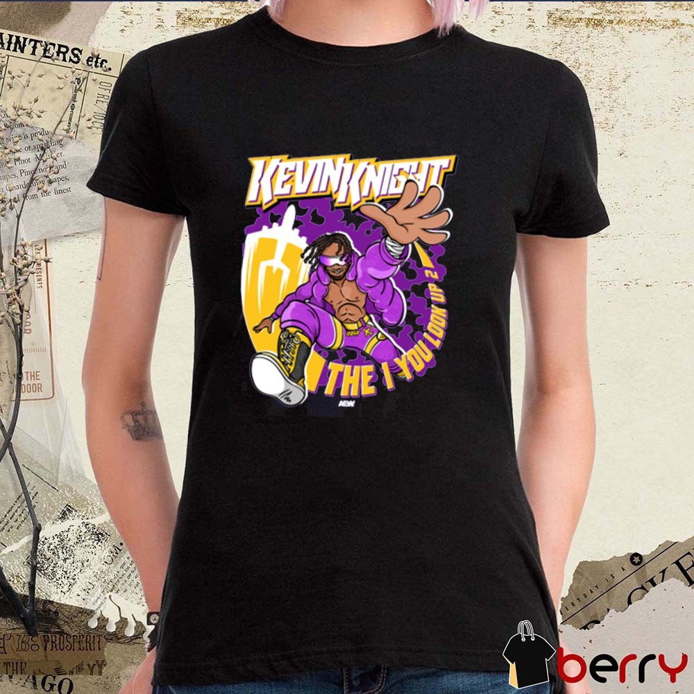 Kevin Knight – The 1 You Look Up 2 AEW 2025 Cartoon t-shirt