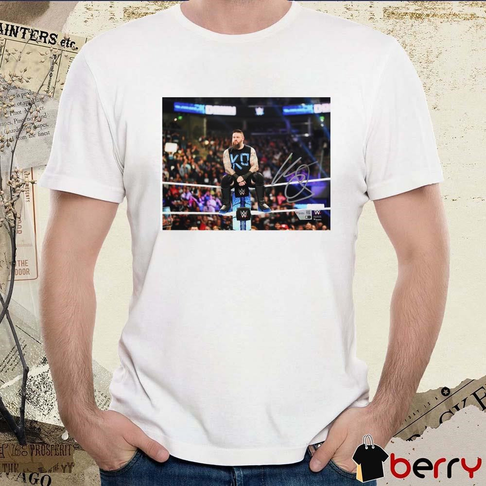 Kevin Owens Autographed Photograph Signature Poster t-shirt