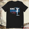 Kiké Hernández Los Angeles Dodgers MLB Slash Line Signature Painting t-shirt