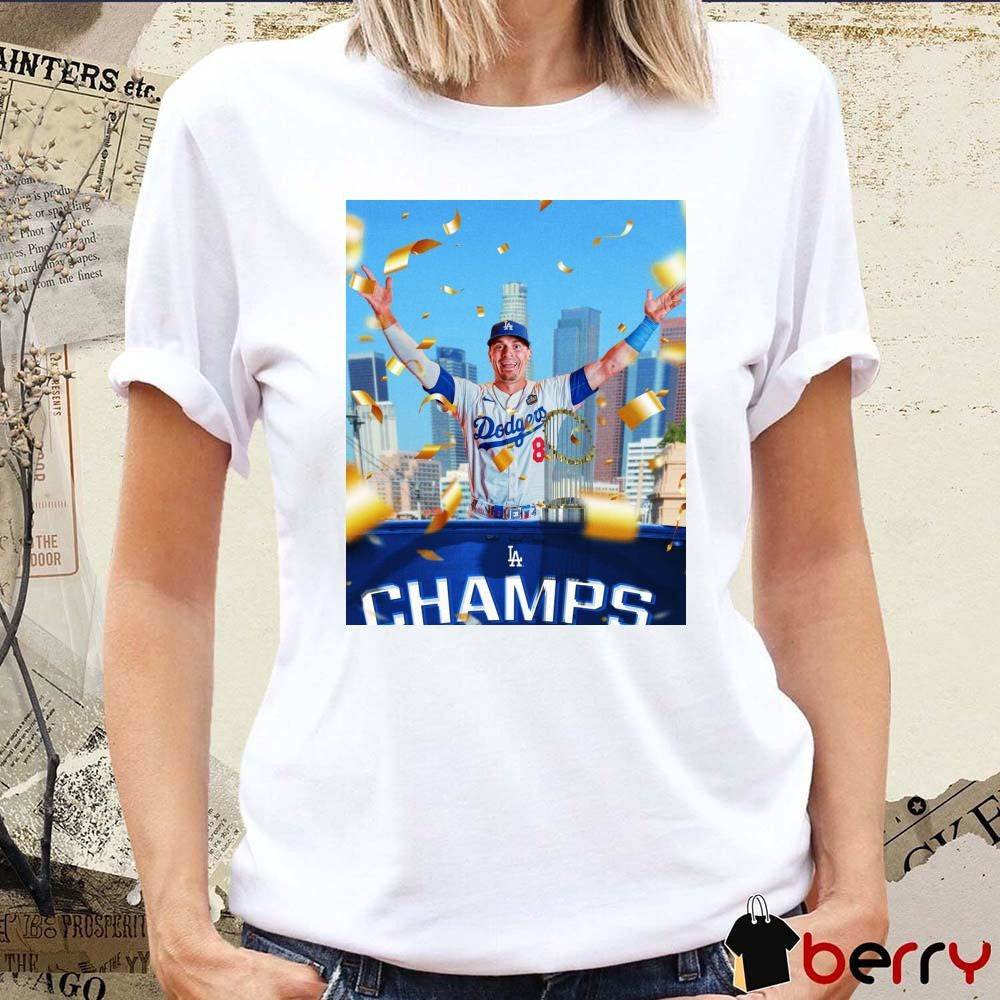 Kiké Hernández and the LA Dodgers MLB finally get their parade today Poster t-shirt
