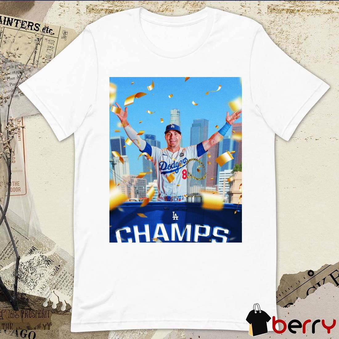 Kiké Hernández and the LA Dodgers MLB finally get their parade today Poster t-shirt