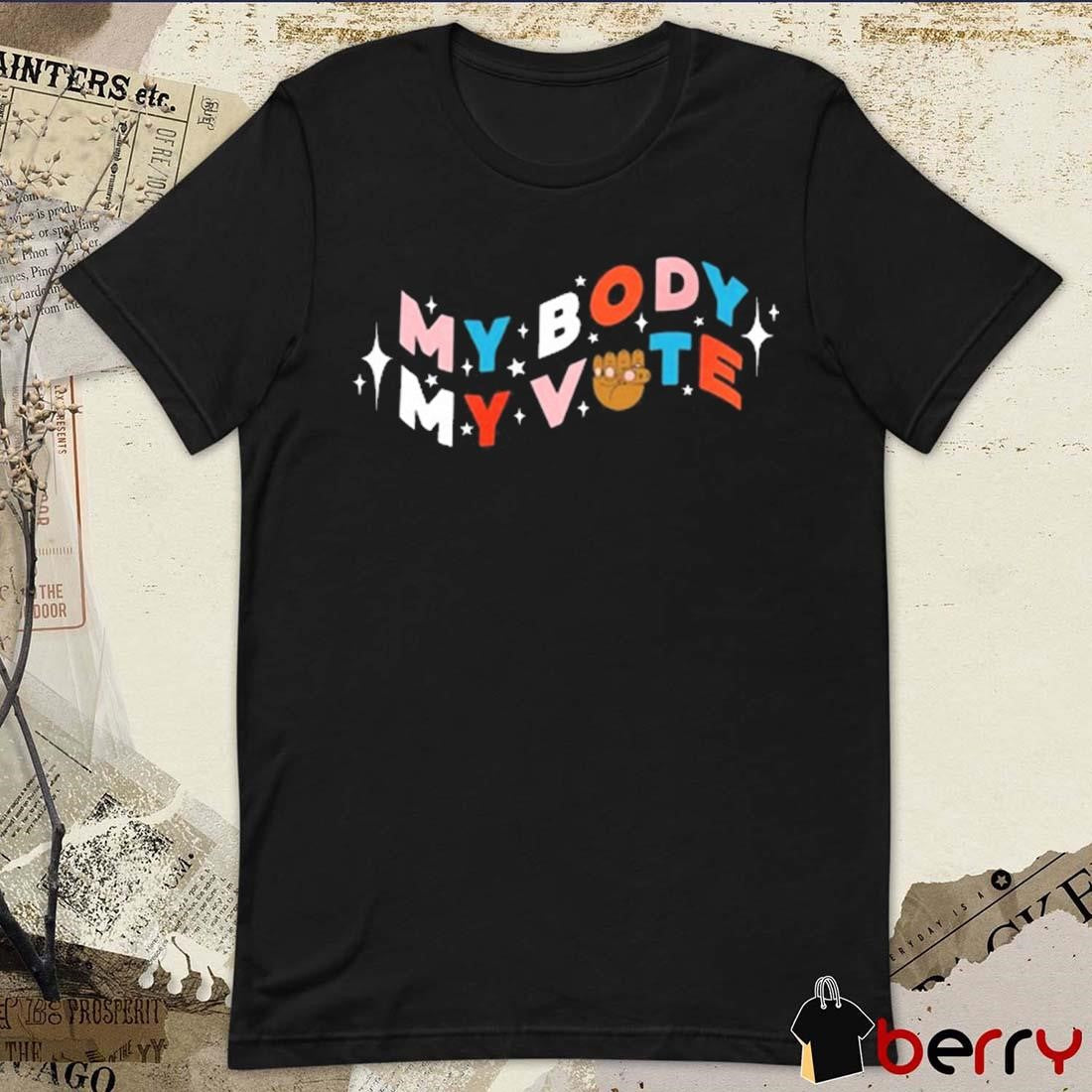 Kim Gordon My Body My Vote t-shirt