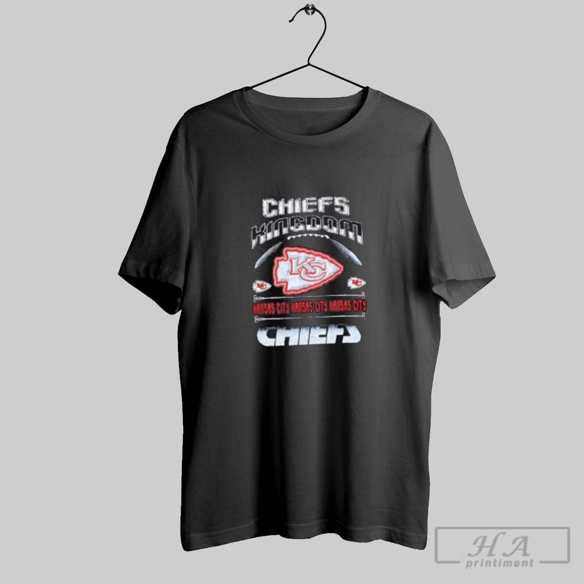 Official Kingdom Kansas City Chiefs Football Retro