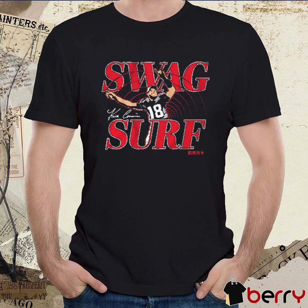 Kirk Cousins Swag Surf Atlanta Falcons NFL Signature t-shirt