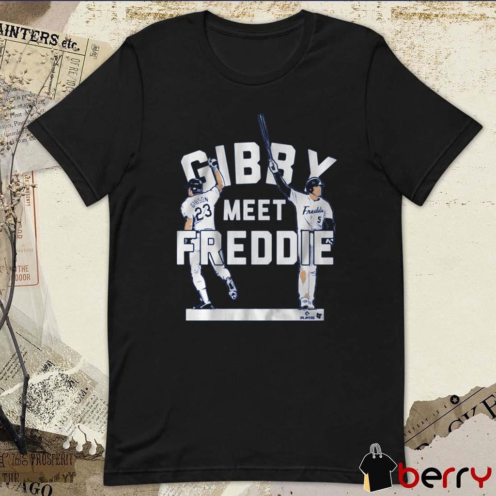 Kirk Gibson And Freddie Freeman Gibby Meet Freddie Los Angeles Dodgers MLB t-shirt
