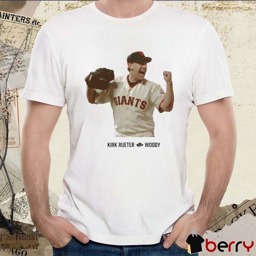 Kirk Rueter Woody San Francisco Giants 2026 MLB t-shirt