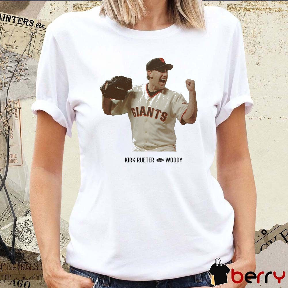 Kirk Rueter Woody San Francisco Giants 2026 MLB t-shirt