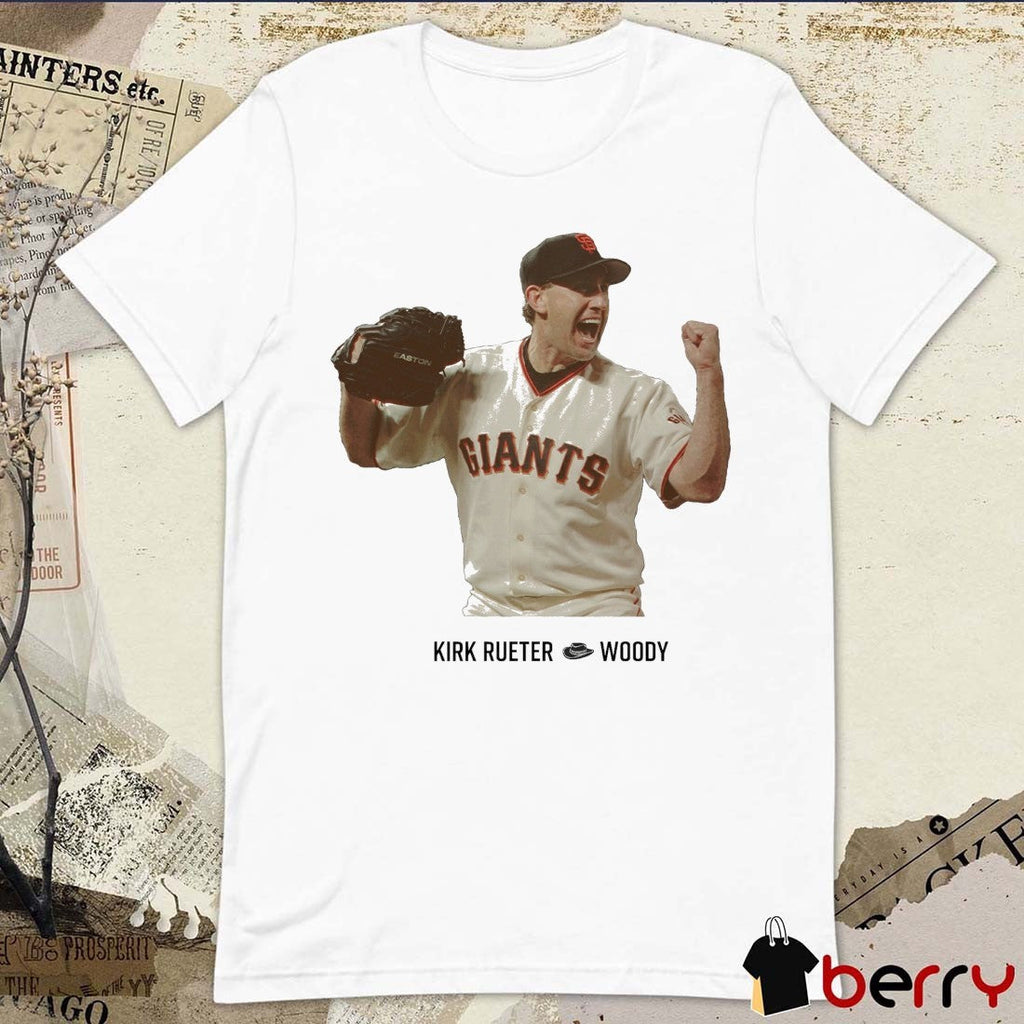 Kirk Rueter Woody San Francisco Giants 2026 MLB t-shirt