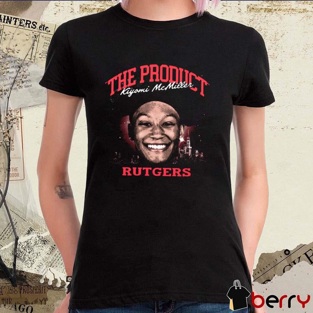 Kiyomi McMiller The Product Rutgers Scarlet Knights Spotlight t-shirt