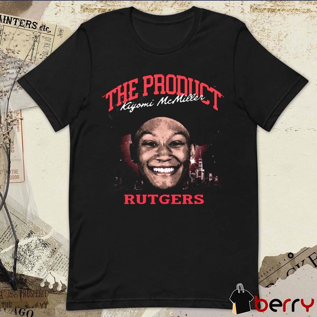 Kiyomi McMiller The Product Rutgers Scarlet Knights Spotlight t-shirt